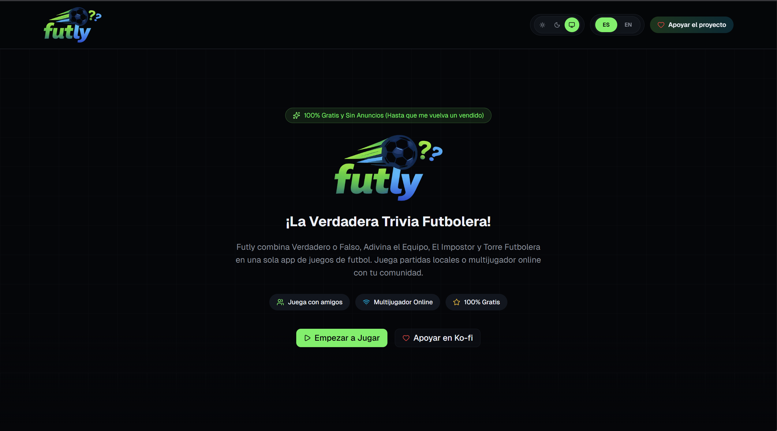 Vista previa de Futly